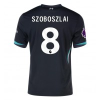 Camiseta Liverpool Dominik Szoboszlai #8 Visitante Equipación 2024-25 manga corta